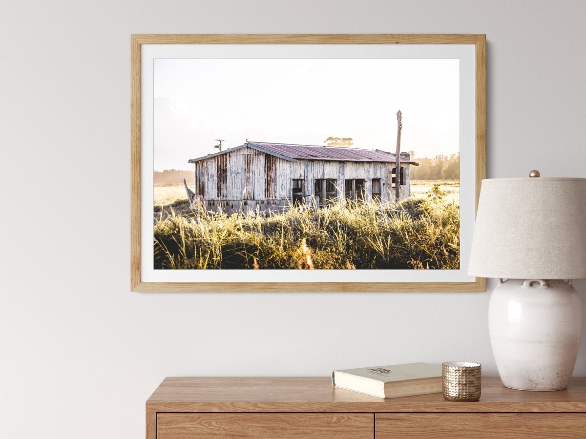 "The Milking Shed" Photography Print - Belinda Doyle - Australian Photographer & Resin Artist
