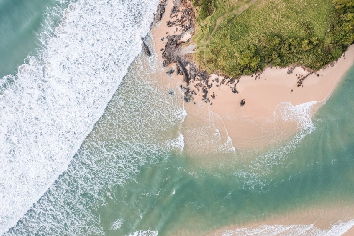 "Wallaga Topdown" Photography Print - Belinda Doyle - Australian Photographer & Resin Artist