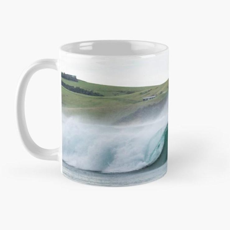 Werri Roll (Gerringong) Ceramic Mug - Belinda Doyle - Resin Artist & South Coast Photographer