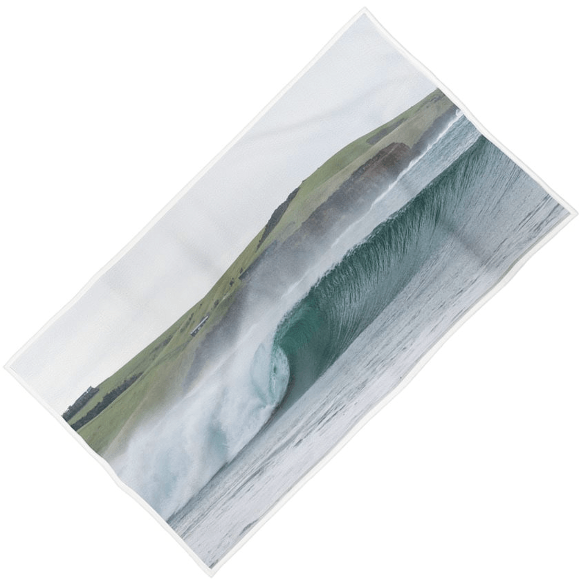Werri Roll Microfibre Beach Towel - Belinda Doyle - Resin Artist & South Coast Photographer