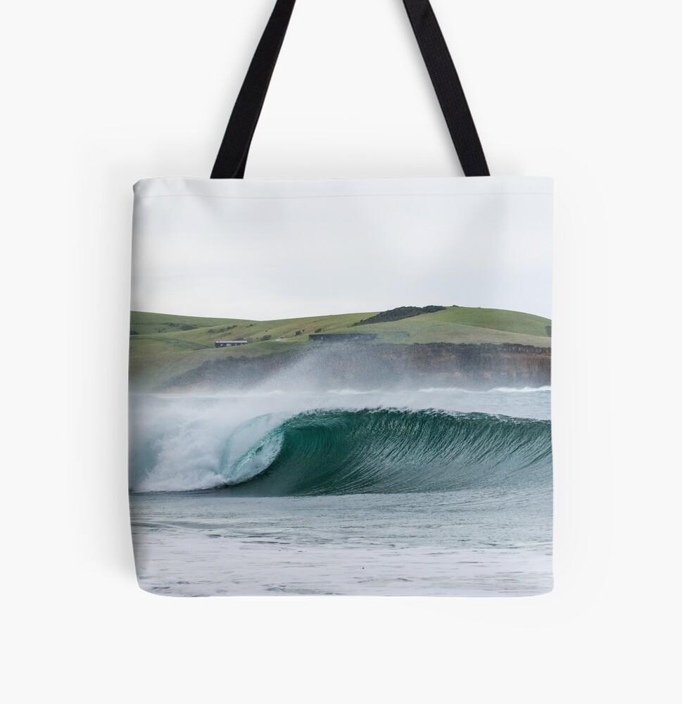 Werri Roll (Werri Beach) Beach Bag - Belinda Doyle - Resin Artist & South Coast Photographer