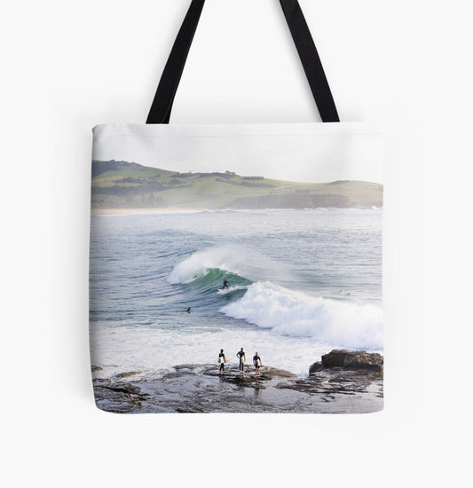 The Werri Express (Werri Beach) Beach Bag - Belinda Doyle - Australian Photographer & Resin Artist