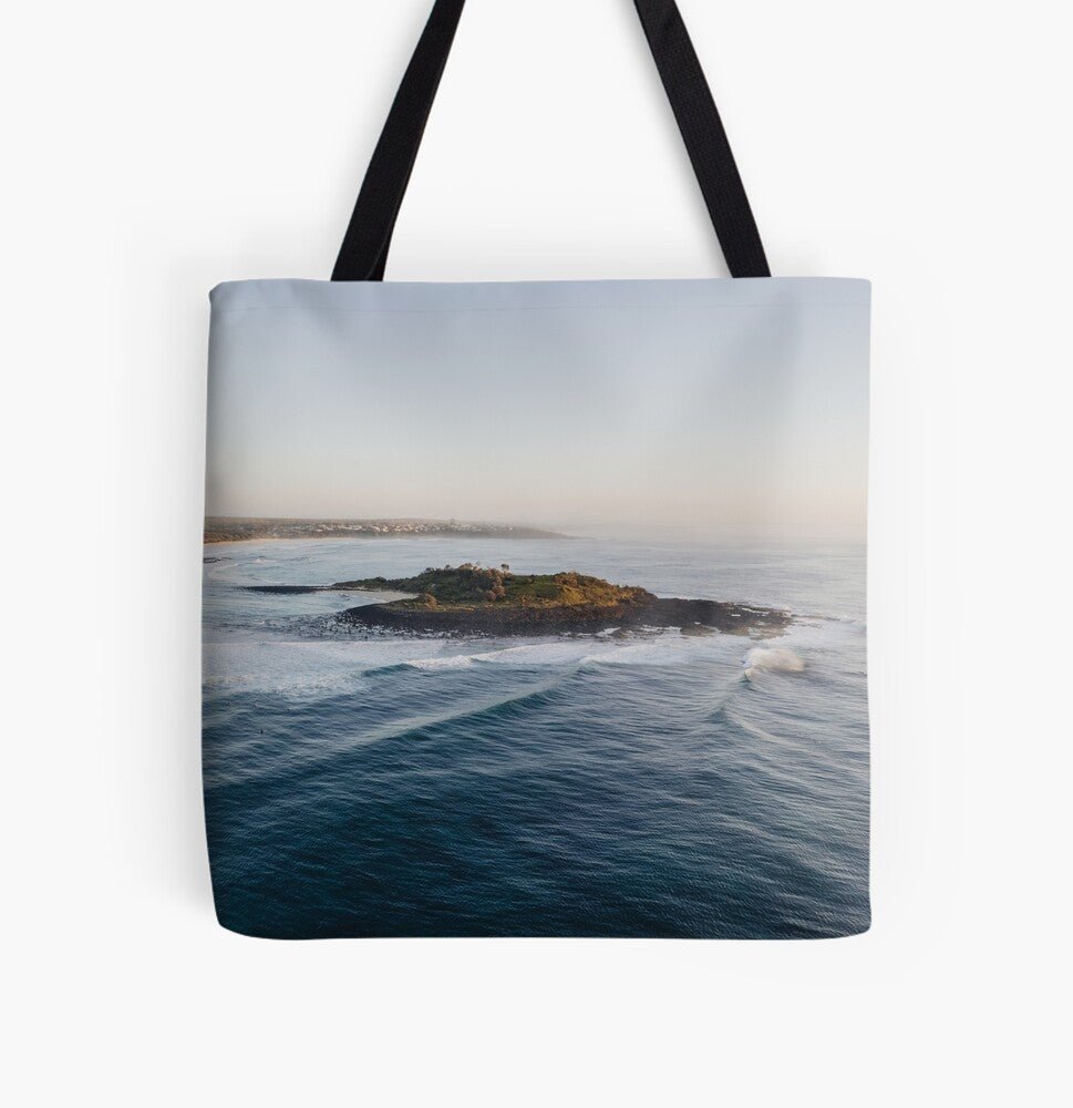 Green Island Blues (Conjola) Beach Bag - Belinda Doyle - Australian Photographer & Resin Artist