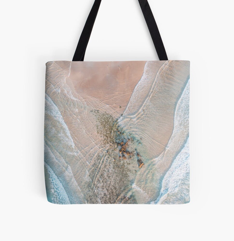 Shore Kisses (Conjola) Beach Bag - Belinda Doyle - Australian Photographer & Resin Artist