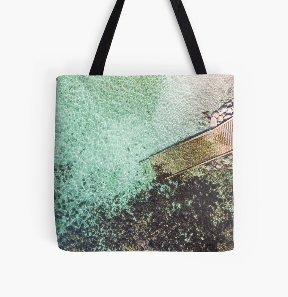 Mozzie Ramp (Mosquito Bay) Beach Bag - Belinda Doyle - Australian Photographer & Resin Artist