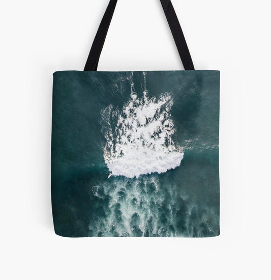 Bass Point Solo (Shellharbour) Beach Bag - Belinda Doyle - Australian Photographer & Resin Artist