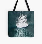 Bass Point Solo (Shellharbour) Beach Bag - Belinda Doyle - Australian Photographer & Resin Artist
