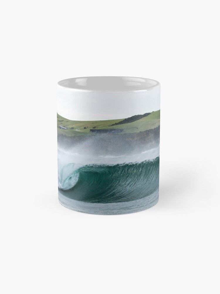 Gerringong - Werri Roll Ceramic Mug - Belinda Doyle - Australian Photographer & Resin Artist