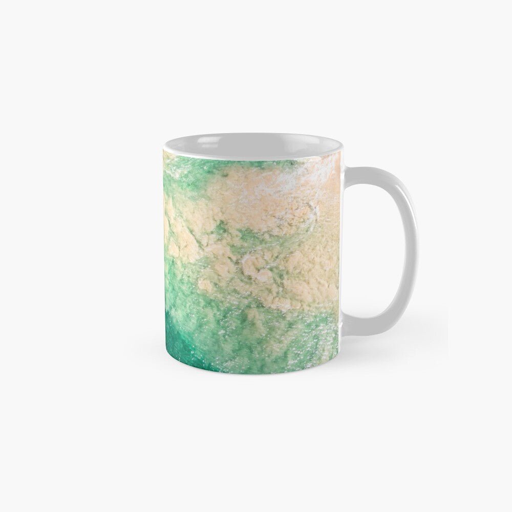 Minnamurra Textures (Minnamurra) Ceramic Mug - Belinda Doyle - Australian Photographer & Resin Artist