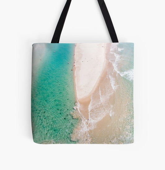 Saltwater Playground (Minnamurra) Beach Bag - Belinda Doyle - Australian Photographer & Resin Artist