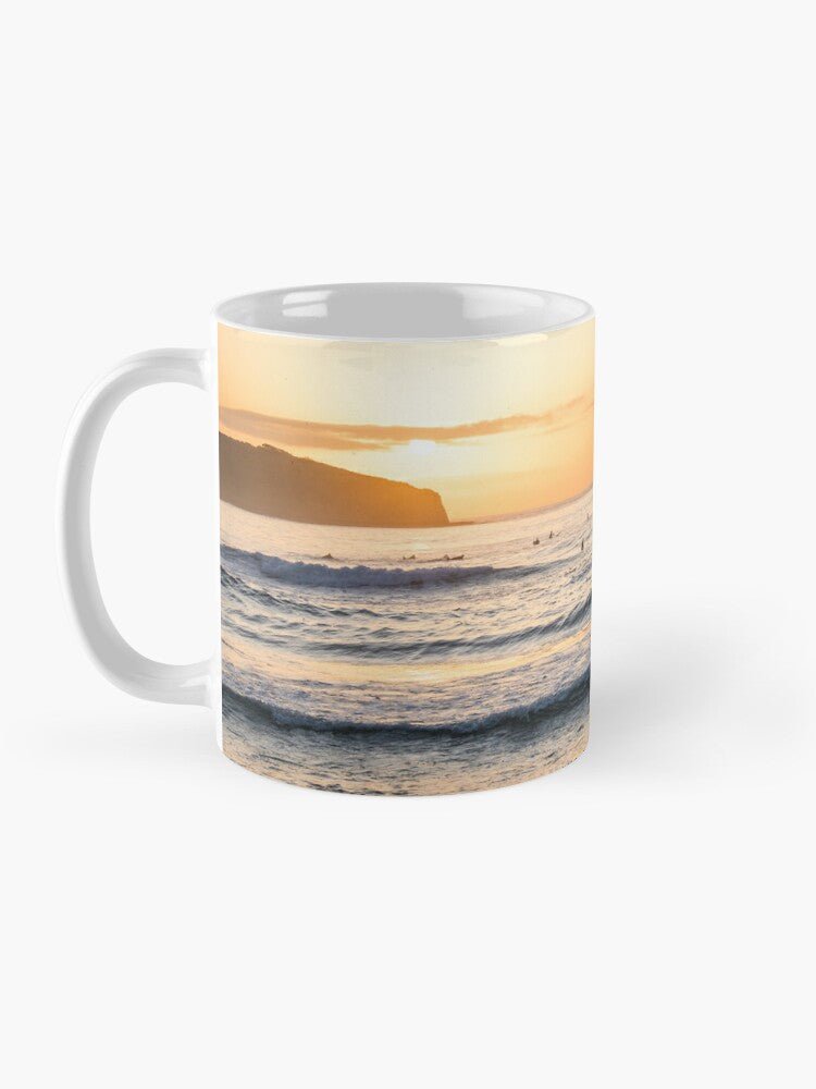 Amber Tide (Killalea) Ceramic Mug - Belinda Doyle - Australian Photographer & Resin Artist