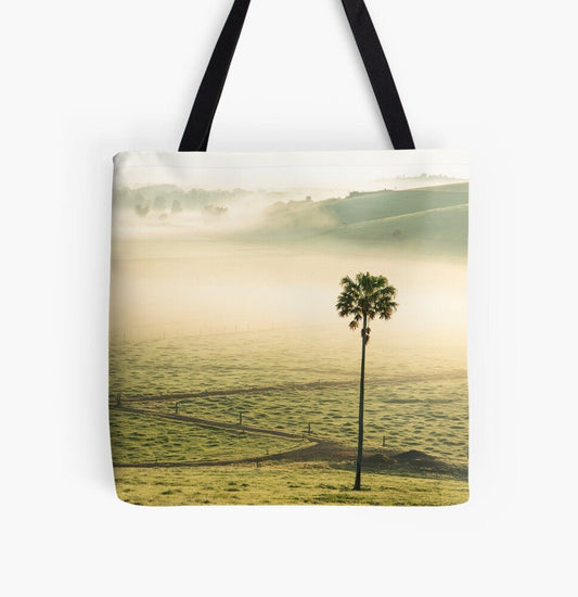 Swamp Fog (Jamberoo) Beach Bag - Belinda Doyle - Australian Photographer & Resin Artist